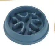 Dog Bowl Slow Feeder for Wet or Dry Dog Food, Go Slow Anti-Gulping Dog Dish, NEW