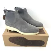 RM WILLIAMS Marc Newson Grey Suede Leather Cream Yard Boot 365 12 G 13 US $445