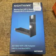 NETGEAR NIGHTHAWK AX1800 USB TO WIFI 6 SPEEDS ADAPTOR