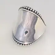 LAGOS STERLING SILVER LARGE RING SIZE 7 NWT