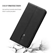 Alcatel 1C 2019 Case - Protective Case with Stand Function and Card Slot NIGHT BLACK