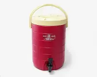 在飛比找Yahoo!奇摩拍賣優惠-【牛88 保溫茶桶 17公升 紅色】豆花桶不鏽鋼冰捅紅茶桶儲