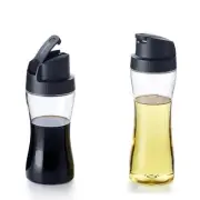 Tupperware Clearly Elegant dispenser Large & Small Set New
