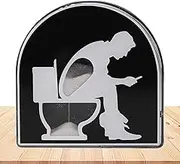Toilet Hourglass Timer - 5 Minutes Toilet Stool Hourglass,Gag Timer Hourglass, Fathers Day Funny, Husband,