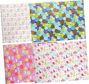 PLAFOPE Multi-functional Birthday Wrapping Paper Rolls Festive Wrapper Sheets Rolls