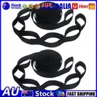 10Pcs Hammock Strap Outdoor Camping Tree Hanging Load Bearing Rope (Black) AU