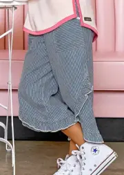 Matilda Jane Girls Lets go together Yeah Yeah Yeah Pants Size 6 NWT
