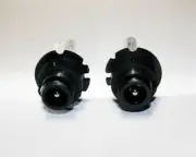 Pair 12000K Purple D2S/D2R/D2C HID Xenon Headlights 35W Replacement Light Bulbs (for: Nissan)