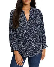 Nic+Zoe Pearl Garden Cinch Top