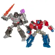 Transformers - Legacy United: Voyager Class Fractured Friendship Gladiator Megatron & Orion Pax Figures