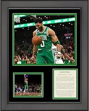 Framed Jayson Tatum NBA Record 51 Points in a Game 7 Boston Celtics Basketball 11"x14" Three Photo Collage