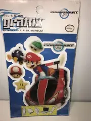 Wall Graffix Mariokart Wii Mario Kart Giant Peel and Stick Wall Decal Set