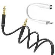 NEW Type C to 3.5mm Jack Adapter Car Cable Wire for Samsung Galaxy S22+ SM-S906U