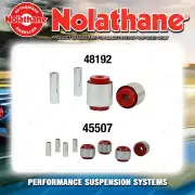 Front Nolathane Suspension Bush Kit for AUDI A4 B5 TYP 8D INCL RS4 1996-2000