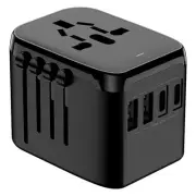International Universal Travel Power Adapter USB Type-C Charger Outlet Converter