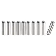 6x16mm Dowel Pins, 10pcs Round Head Flat Chamfered End Dowel Pin