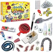 Prank Kit - 35 Tricks for Kids, Gifts for April Fools, Halloween, Christmas, Birthdays