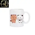 Panda Bear Bubu Dudu Coffee Milk Cup Mocha Cat Panda Bear Couple Creative Presen