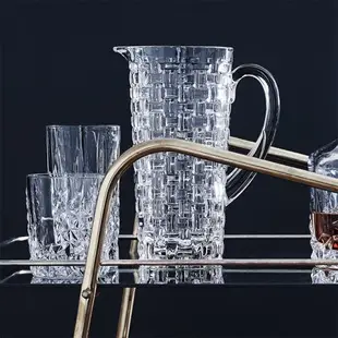 德國nachtmann創意水晶水具套裝冷飲杯 家用洋酒杯調飲果汁壺編織