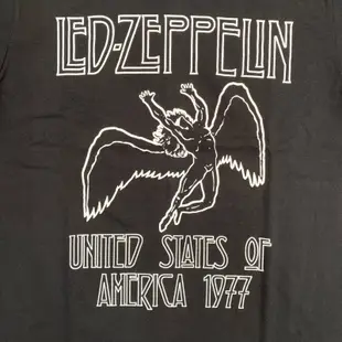 Led ZEPPELIN USA TOUR 1997 T 恤黑色 KAOS 錶帶