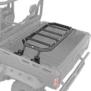 KEMIMOTO UTV Rear Rack Heavy Made Premium Defender Accessory & Defende Cargo Rack Compatible with Can-Am defender/defender max 2017+ Powder Coated