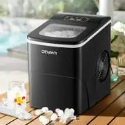 Portable Ice Cube Maker Countertop Home Bar Machine LED Control Panel 2L Black