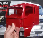 Tamiya 56350 56329 MAN TGX 18. 540 XLX 4X2 Metalic Red Edition 1/14 Semi