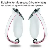For Meta 3 VR Headset Controller Sleeve Silicone Handle Grip Cover Strap NEW.
