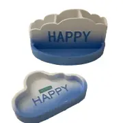 Simply Serene Home & Bath Storage Organızer & Soap İn Cloud Shaped-New
