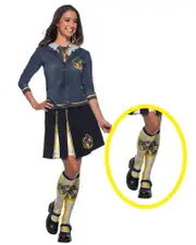 Hufflepuff Costume Socks for Kids & Adults - Harry Potter