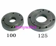 New CNC Lathe Machine Tool Part Lathe Back Plate Connection Plate 100mm or 125mm