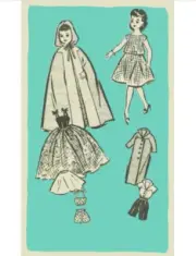 Pattern for 18" Miss Revlon Fashion Doll Pattern #4667