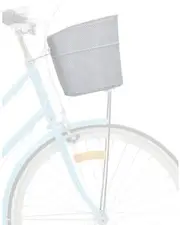 Front Wire Basket White (for Pedal Uptown)