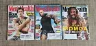 Men’s Health Magazine Dec 2020 Jason Momoa -NOV 2021 Dave Bautisa-Jan/Feb 2022