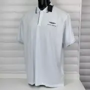 Hackett official Aston Martin Racing AMR F1 Team Short Sleeve Polo Shirt 3XL