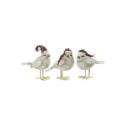 Mark Roberts 2016 Northpole Bird Figurine, Assortment Of 3 - 5.5 Inches