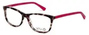 Calabria Vivid 848 Designer Reading Glasses in Demi-Pink +1.75