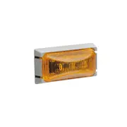 Narva 12 Volt LED Amber External Cabin light Kit Cabin Lamp with Grey Base