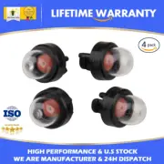 For 4X Primer Bulb Pump Homelite Echo Stihl Poulan McCulloch Husqvarna Chainsaw