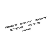 2020-2025 Cadillac CT4 CT5 Black Emblem Kit 86559606 6 Piece Kit OEM GM