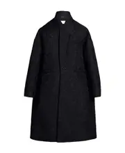 Maison Margiela Drop Shoulder Oversized Coat IT38 black