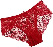 [Hiliby] Lace Panties Women Panties High Waist Plus Size Female Sexy Underwear Butt Lift Lingerie Seamless Briefs Underpants Breech Sheer Lingerie for Women
