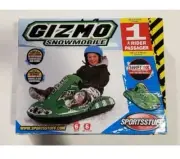 Sports Stuff Gizmo Kids Inflatable Snow Tube Sled Green Large (30-1203)