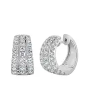 Sabrina Designs 14K 2.23 ct. tw. Diamond Huggie Earrings