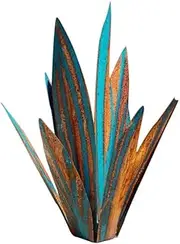 2PCS Agave Metal Yard Art Agave Metal Yard Art Outdoor Decorative Ornaments Garden Yard Decorative Ornaments