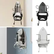 Ironing Board Holder Easily Mount Heat Resistant Storage for Laundry Room