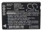 Battery for Panasonic Lumix DMC-3D1, Lumix DMC-3D1K, Lumix DMC-TZ10S 890mAh