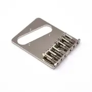 KD By AxLabs Tele®-style 6-Saddle Bridge - String-Through-Body Or Top - Nickel