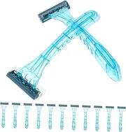 LALADEFIEE Professional Disposable Shaver for Men 20pcs Single Blade Razors Face Razor Body Shaver Hair Remover for Travel
