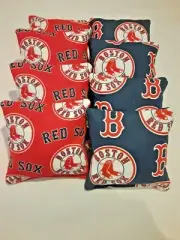 8 Cornhole Bag Set Corn Hole Boston Rex Sox Print both sides